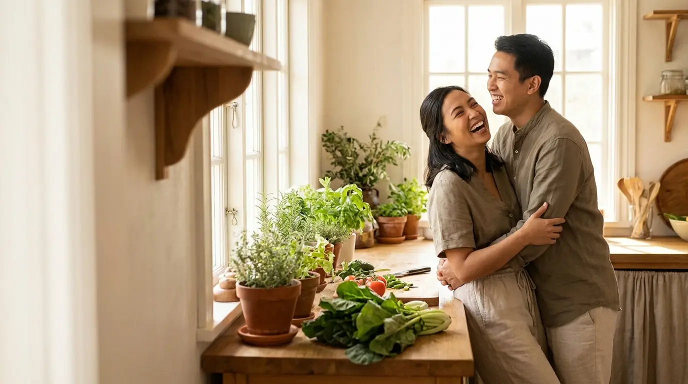 A healthy, happy couple thriving with NatuRx